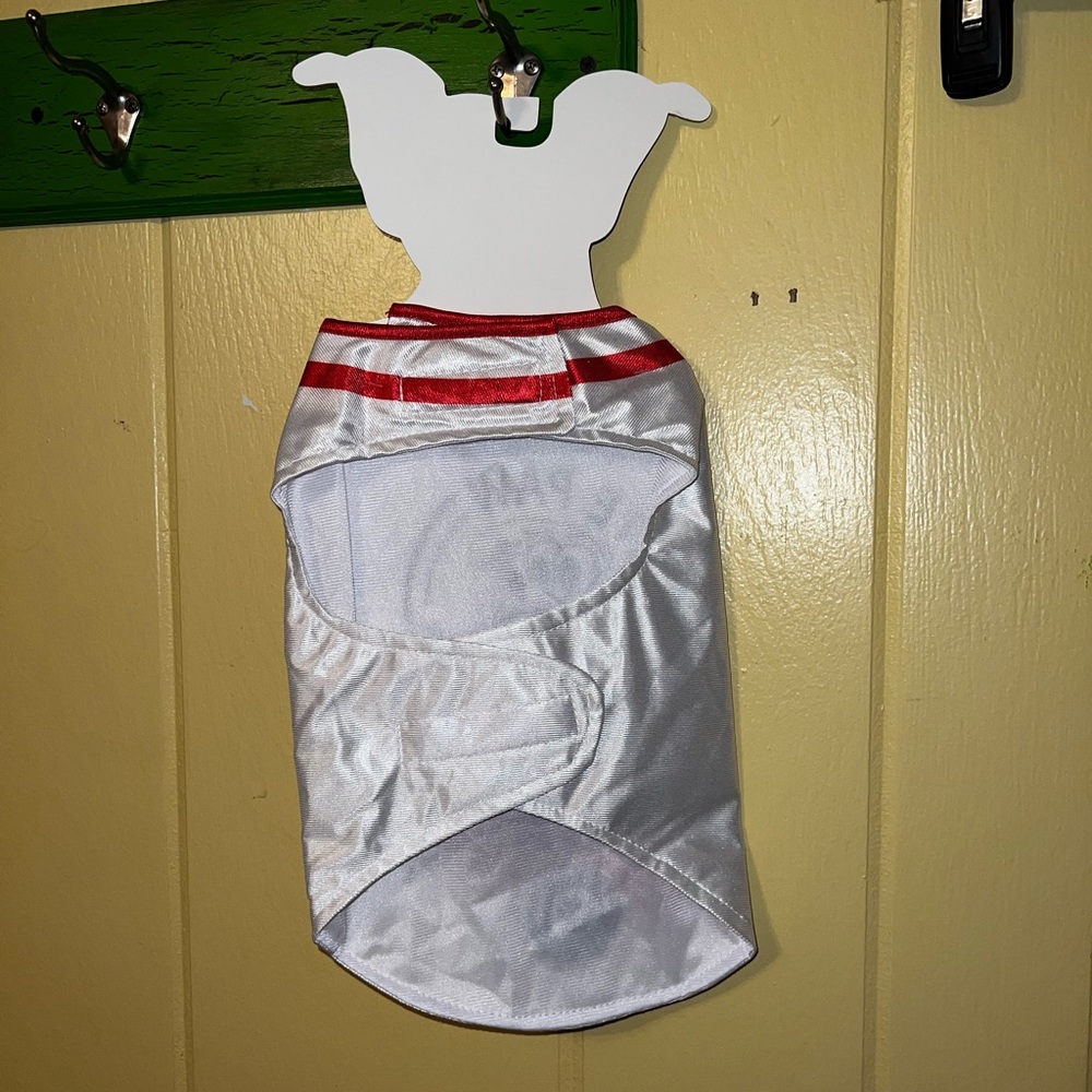 ⭐️NWT Party Dog Pup Seltzer Costume - White and Red Size M/L - Picture 3 of 8